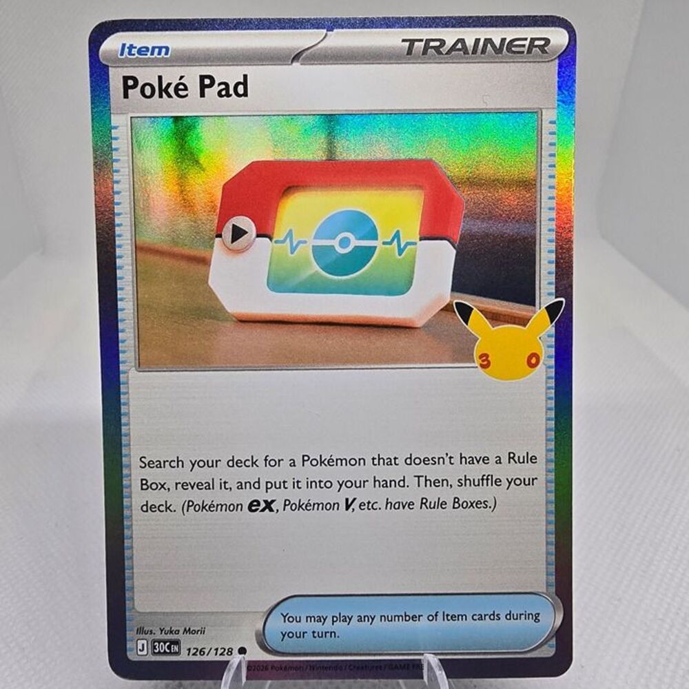 Poke Pad #126 Pokemon 30th Celebration